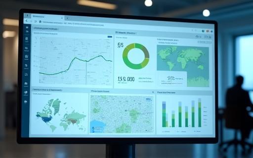 Tableau de bord digitalisation logistique